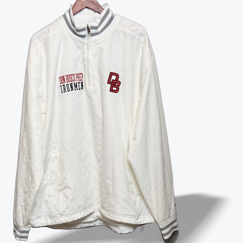 Don Bosco Prep Champion Anorak Pullover Jacket‎ 1/4 Zip Mens XL Ironmen RARE NEW